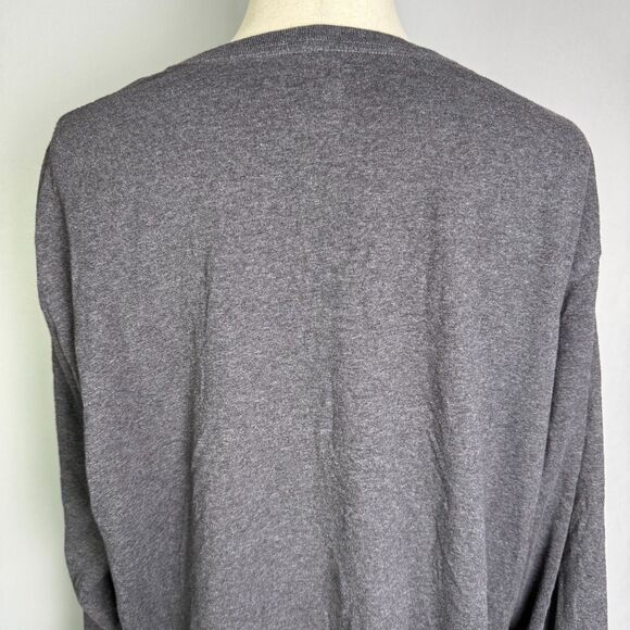 Carhartt Long Sleeve T-Shirt, Sz XL Original Fit, Gray, Front Pocket, Work Shirt - Picture 6 of 10